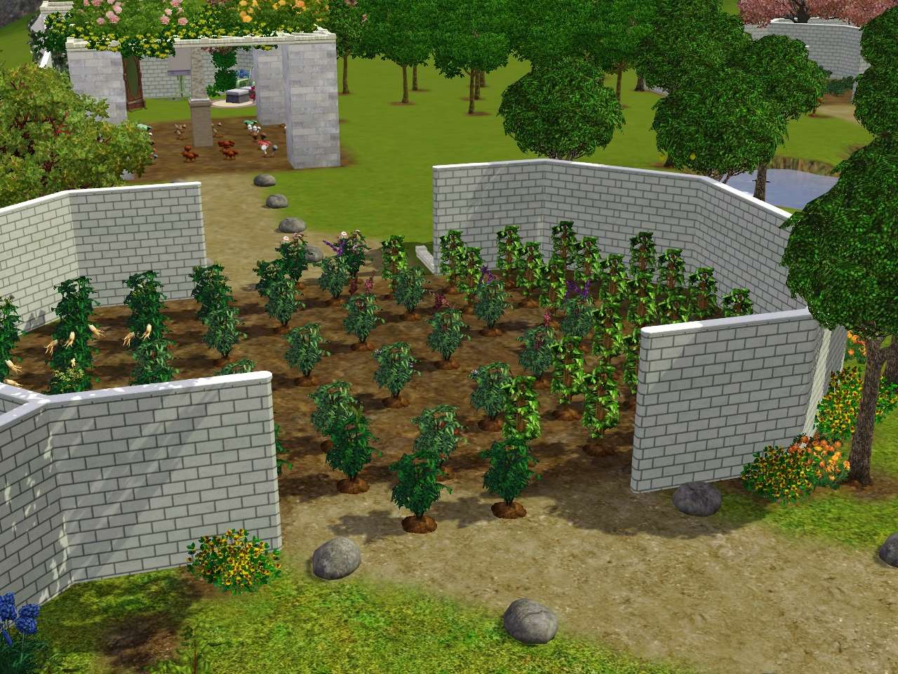 Mod The Sims The Perfect Garden Updated For University