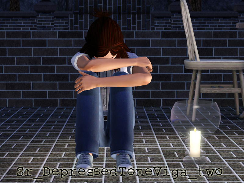 Mod The Sims - 'Depression' v2: V.I.G.A - Custom Animations/Poses