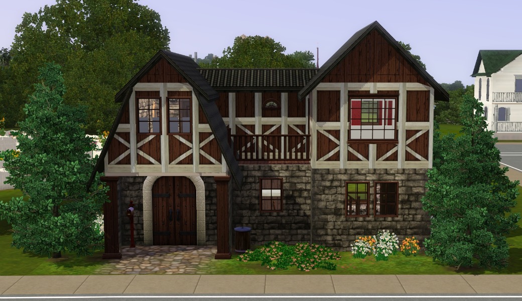 Mod The Sims The Medieval Cottage
