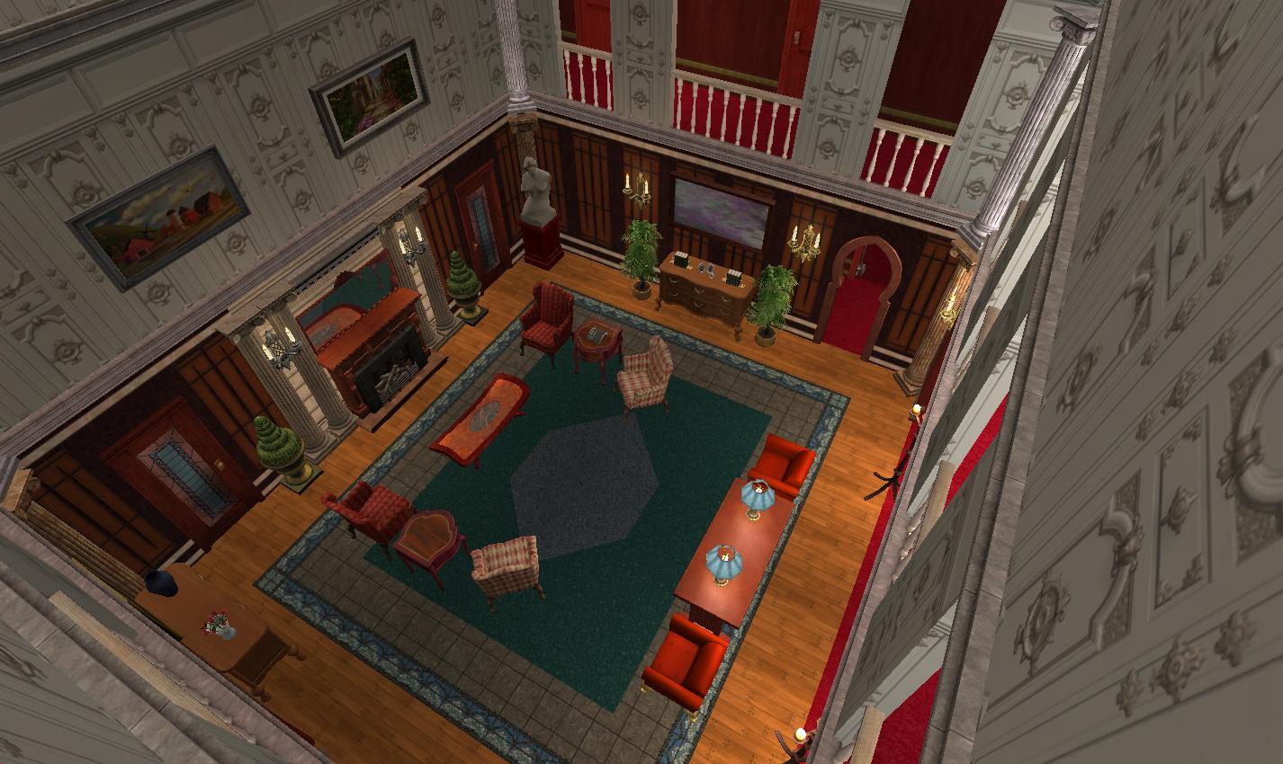 Mod The Sims Downton Abbey Highclere Castle No Cc