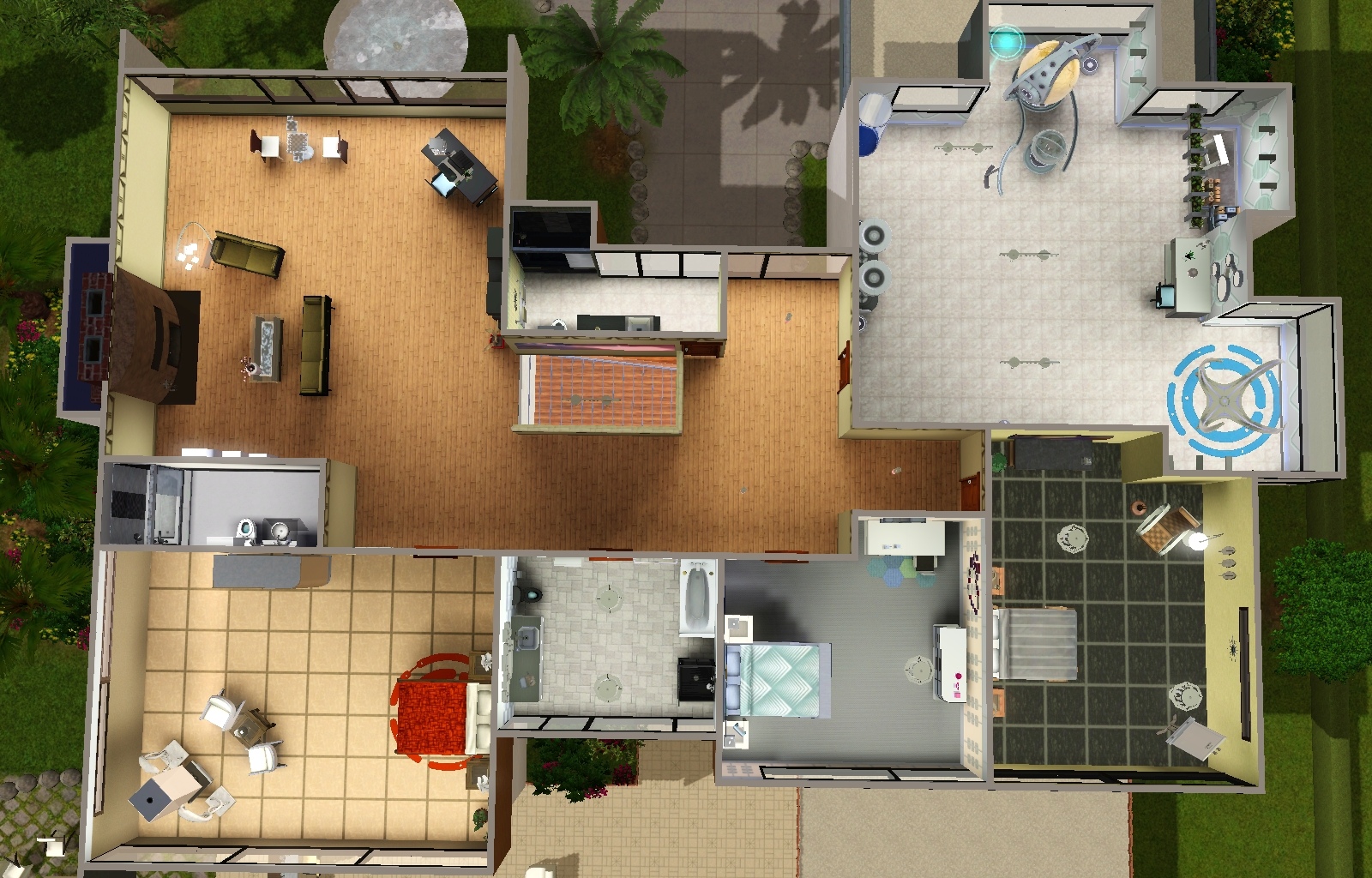 Mod The Sims The Secret Room Modern
