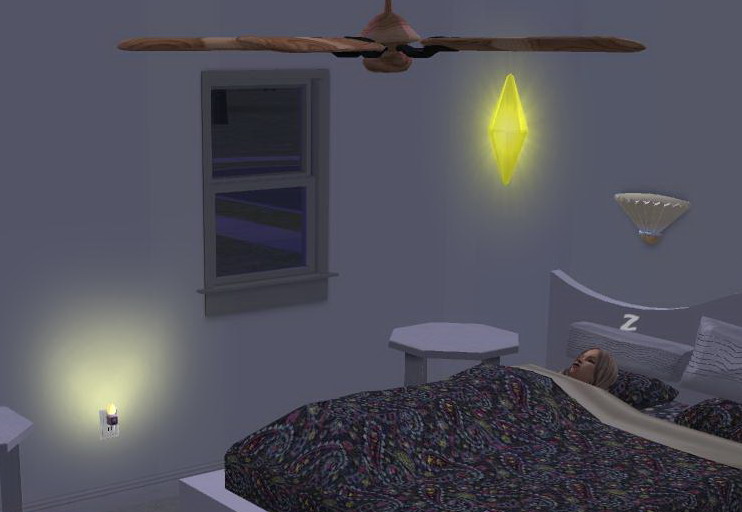 sims 4 night light to keep monsters away cc