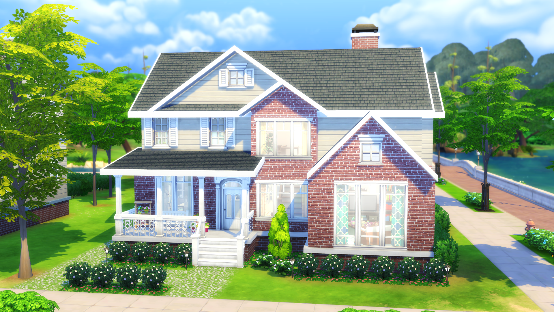 Mod The Sims - Family House - No CC