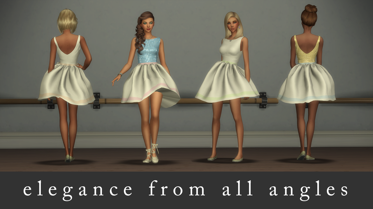 Mod The Sims - robe la douce - Ballet Dress