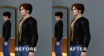 Mod The Sims Developed Pectoral Muscles Morph For Male Nude Top Part 11 Island Paradise