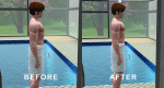 Mod The Sims Developed Pectoral Muscles Morph For Male Nude Top Part 4 Towel Wrap