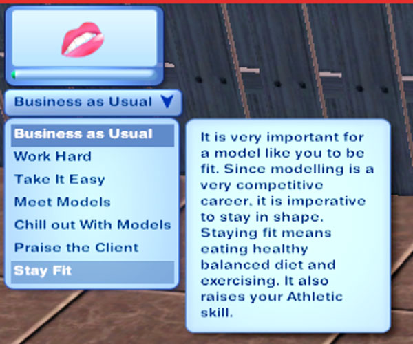 sims 4 modeling careers