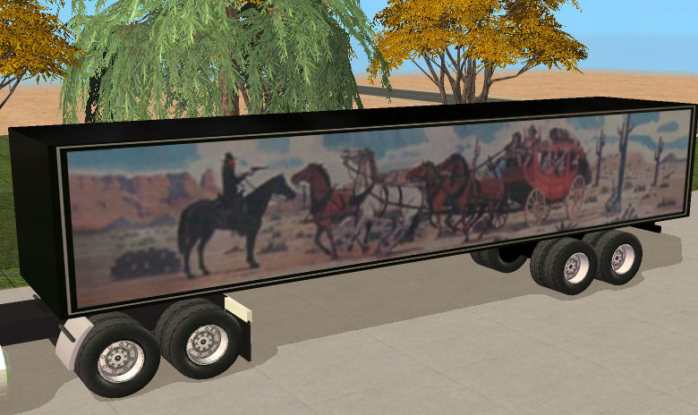 Mod The Sims Smokey And The Bandit Semi Bandit 2