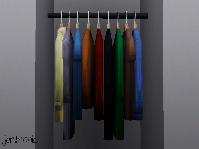 Mod The Sims One Tile Clothes Rack