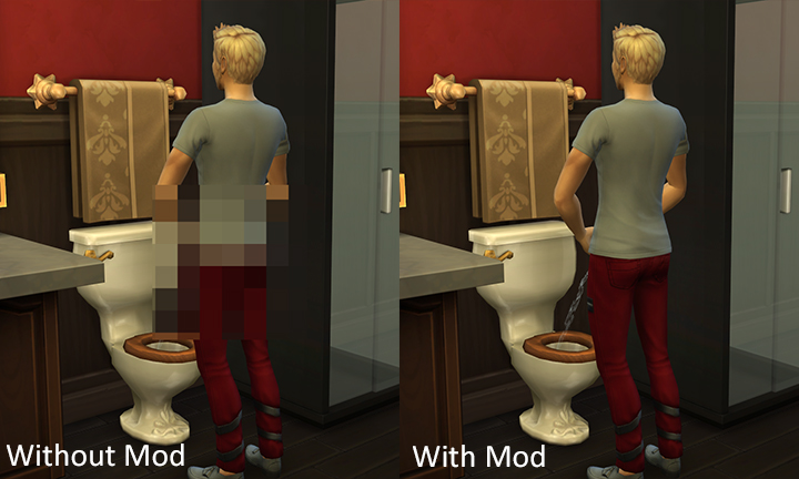 No Mosaic / Censor Mod for The Sims 4 - March 29 Patch & GTW Compatible