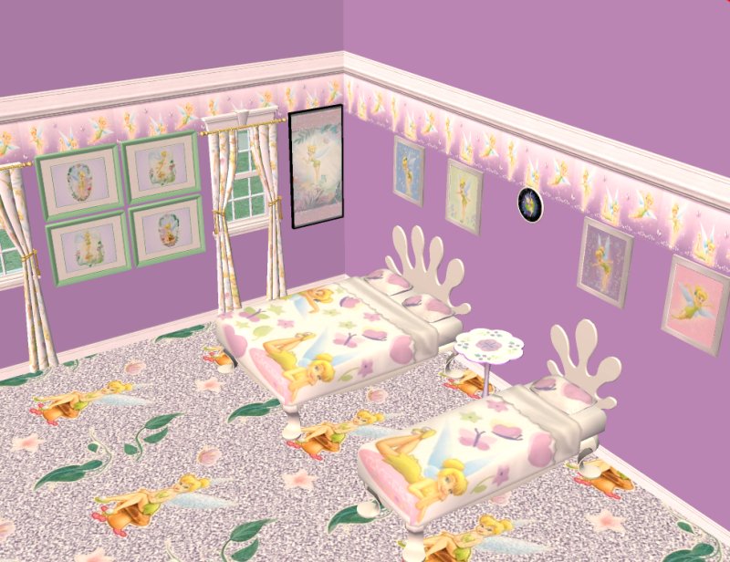 Mod The Sims D2dtinkerbell Bedroom Set