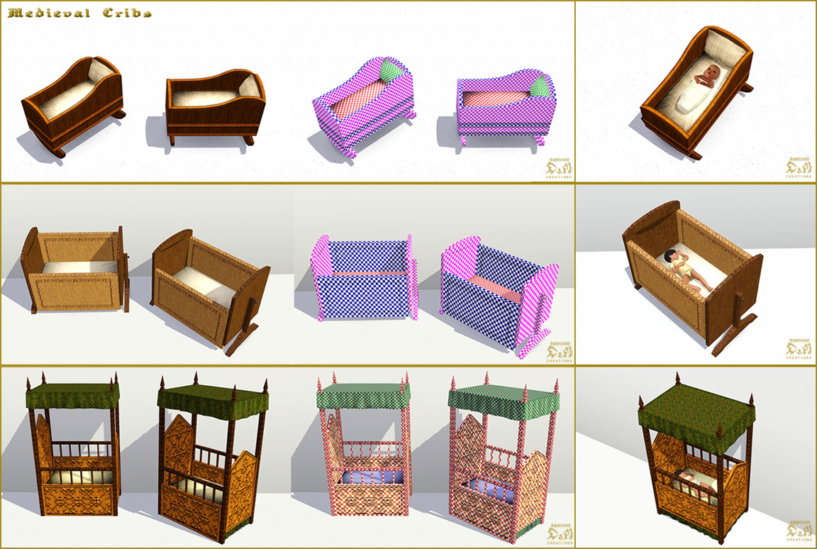 Mod The Sims Medieval Kids Furniture Part 2 Ye Olde Kingdom Of