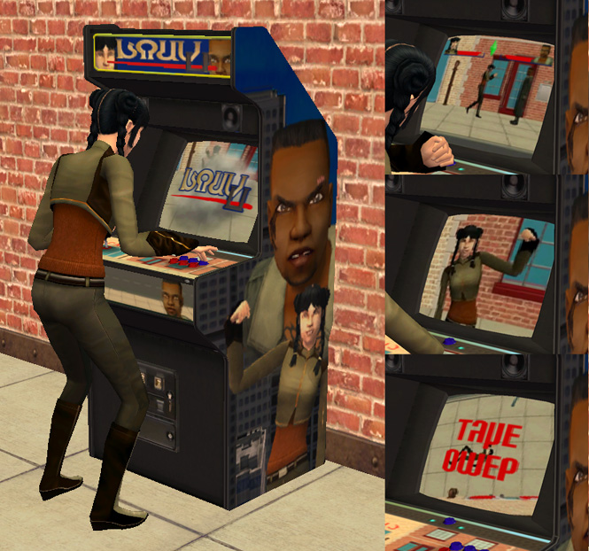 Sims 4 Arcade Machine.