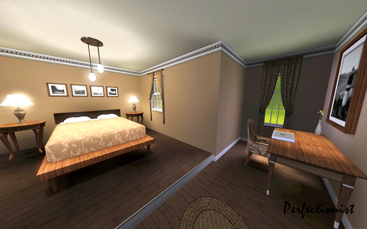 Mod The Sims �3 Bedroom Green Country Style House� (TS3