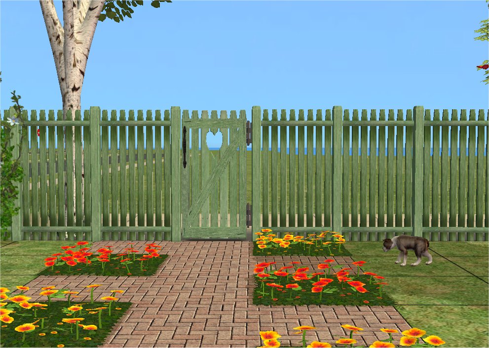 Mod The Sims More Tall Fences And Gates