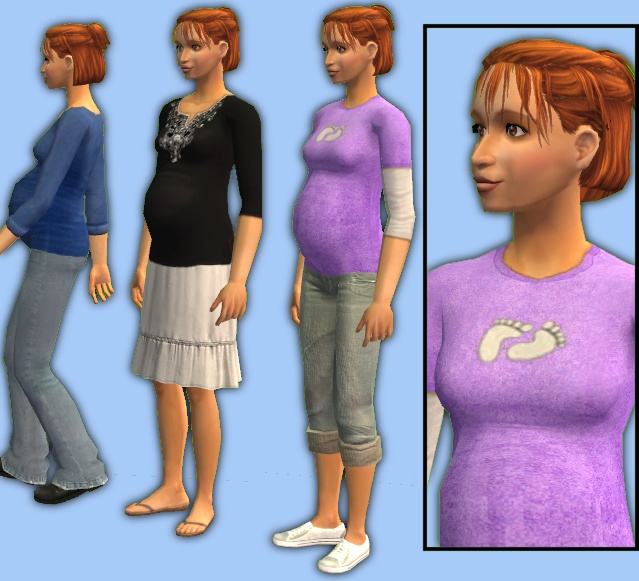 sims 4 teen pregnancy mod belly