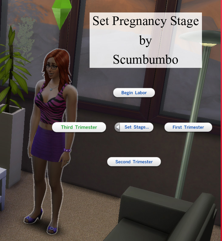 sims 4 different pregnancy belly mod