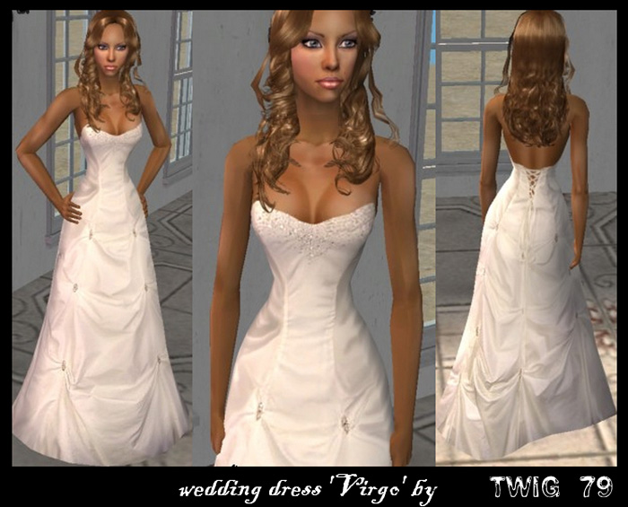 sims 2 wedding dress