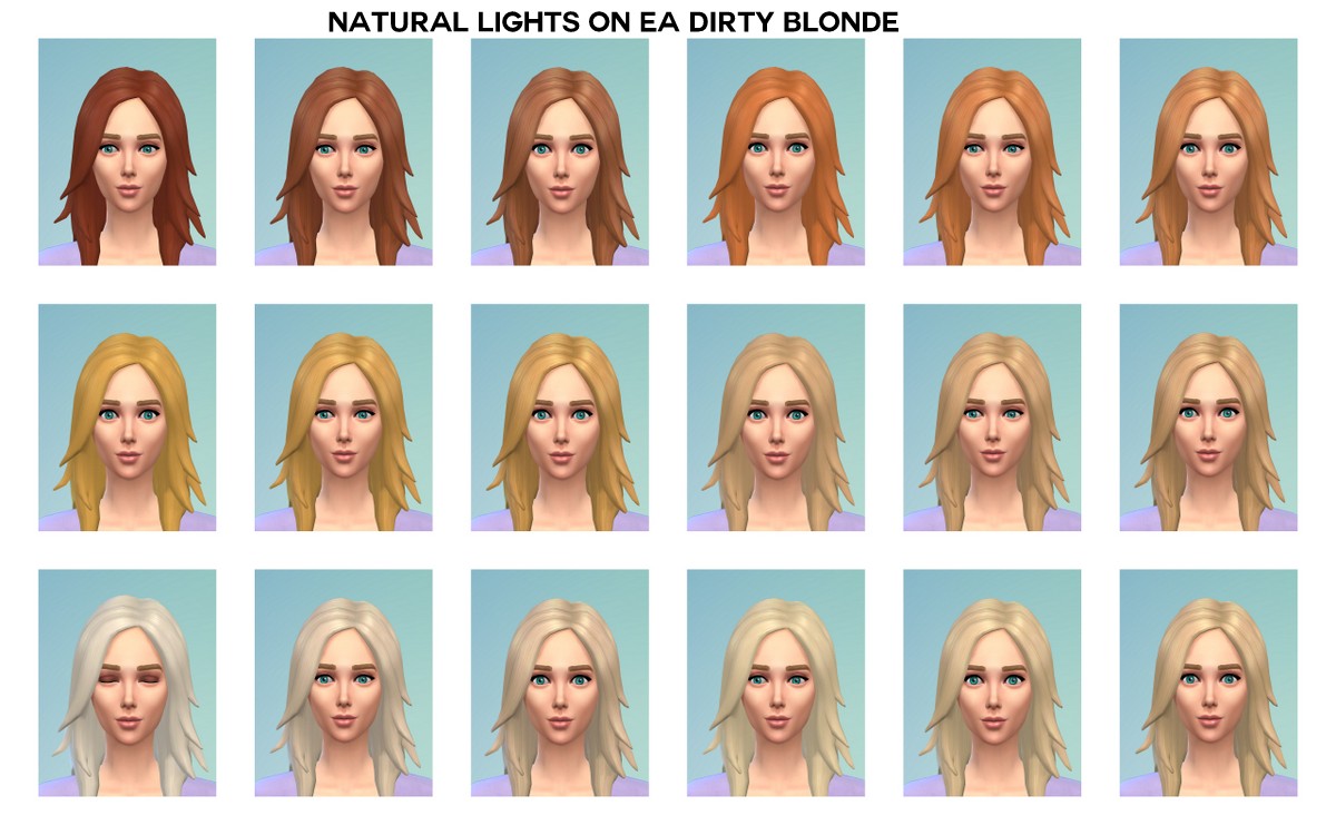 Mod The Sims Maxis Hair Recolor Hair Dye Accessory