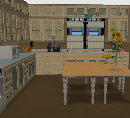 Mod The Sims Scarborough Kitchen Top Cabinet Addition