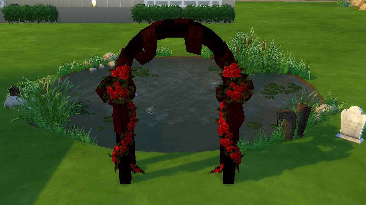 Mod The Sims Dark Wedding Arch