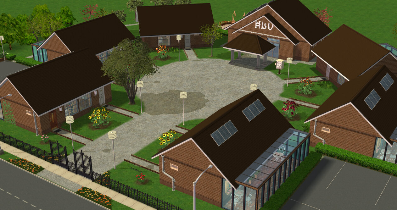 Sims 2 retirement home 