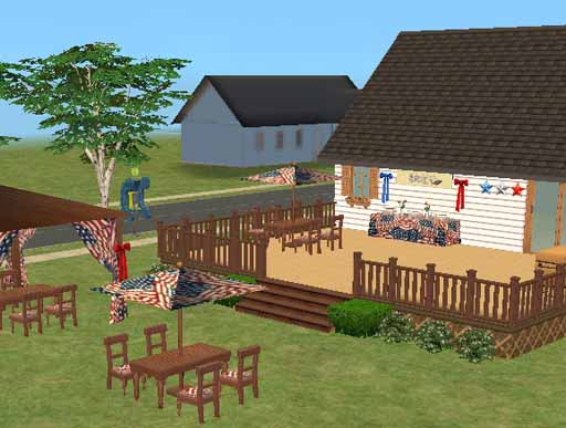 Mod The Sims 4th Of July Party Picnic Decorations