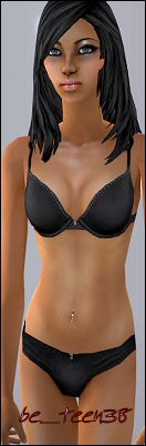 The Sims 2. Одежда для тинов-девушек: пижамы. MTS_BoutiqueEmilie-451226-be_teen38