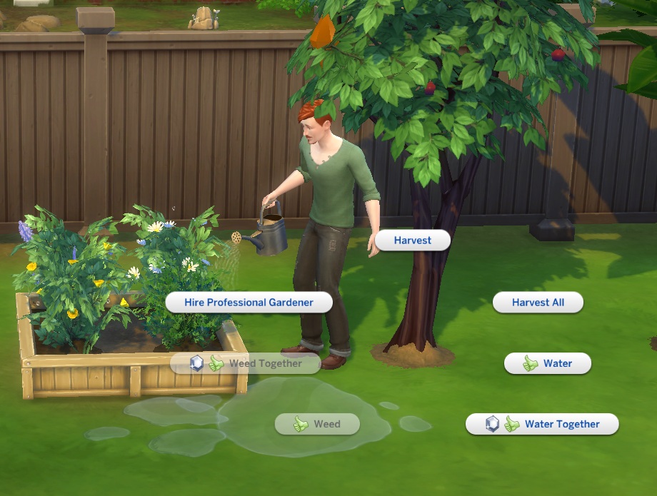 Mod The Sims No Gardening Club Harvesting