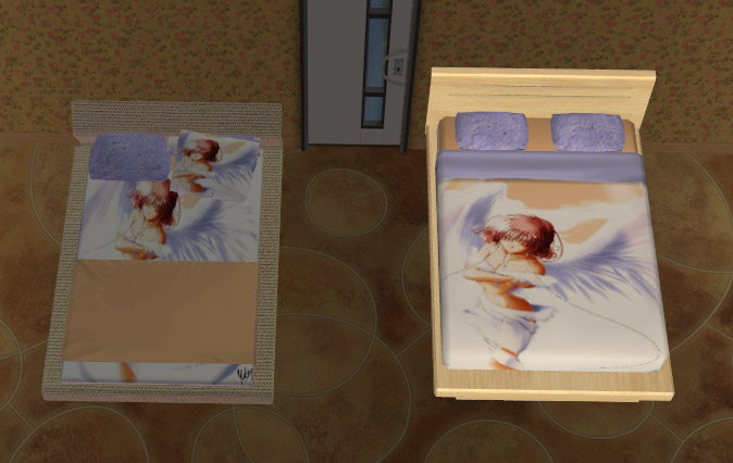 Mod The Sims Anime Bed Recolour