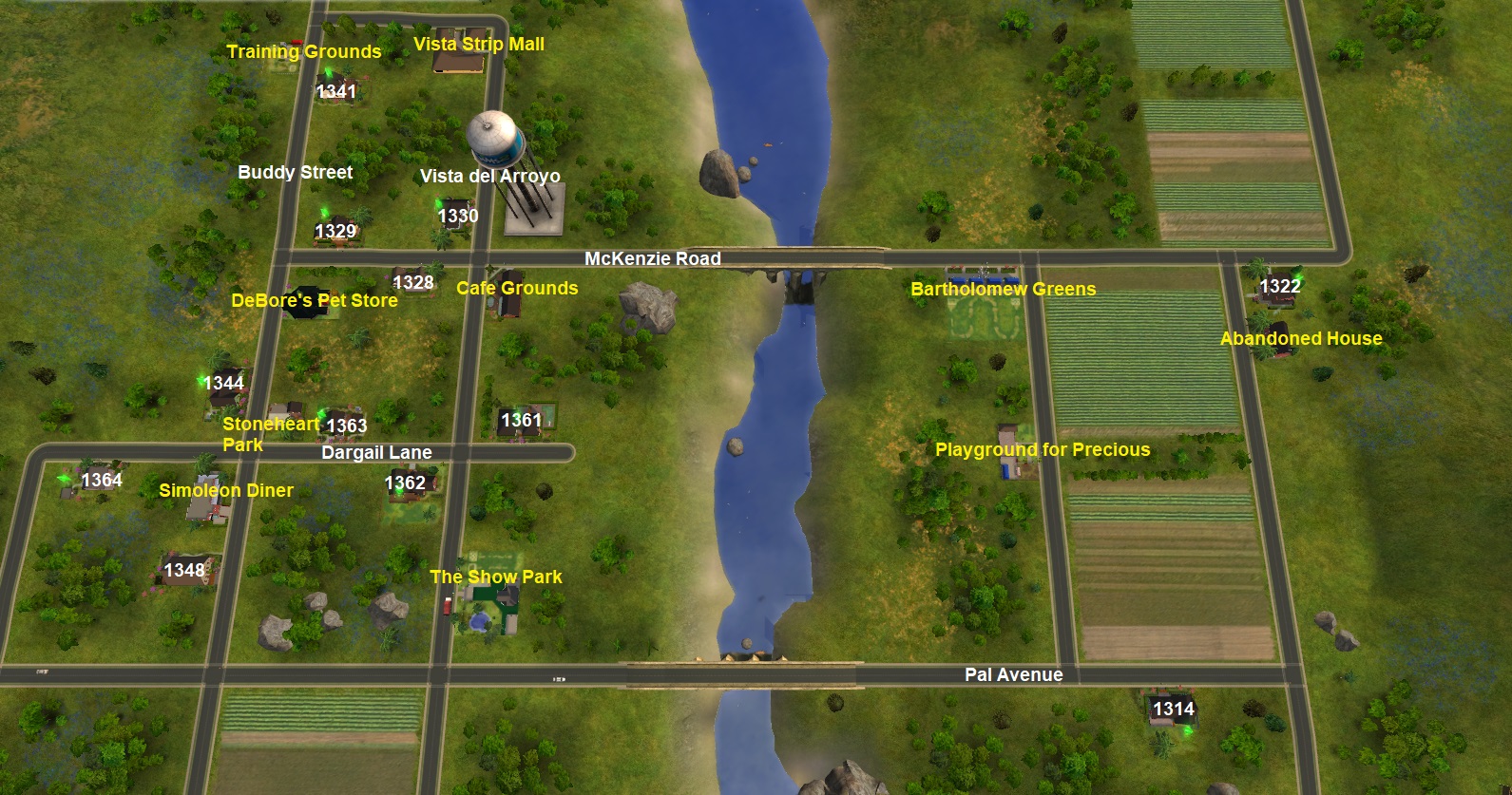Mod The Sims Garden Heights aka Best In Show Neighborhood 