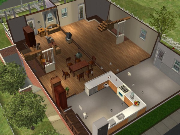 Mod The Sims All In The Family Home Of Archie And Edith Bunker