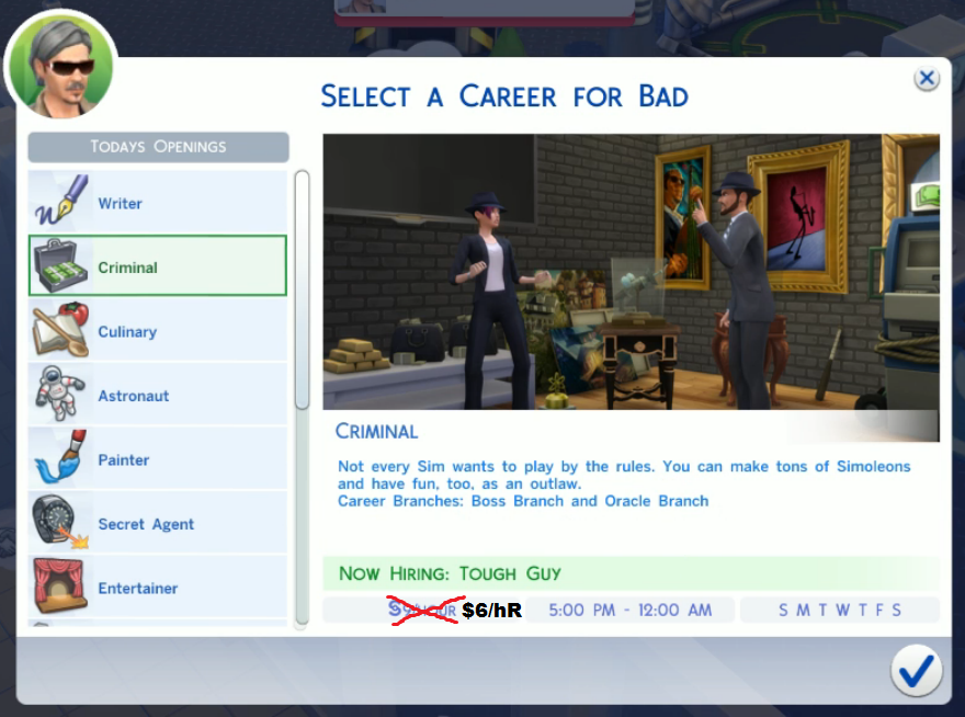 The sims 4 career mods