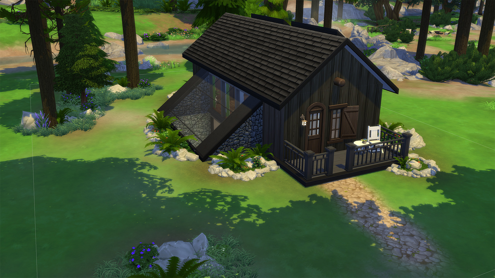 Mod The Sims Modern Ish Seasonal Cabin Nocc