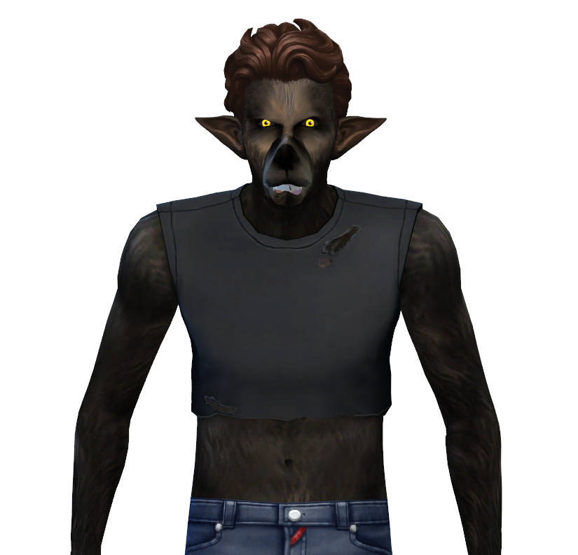 Sims 4 female werewolf body mod - bdatastic