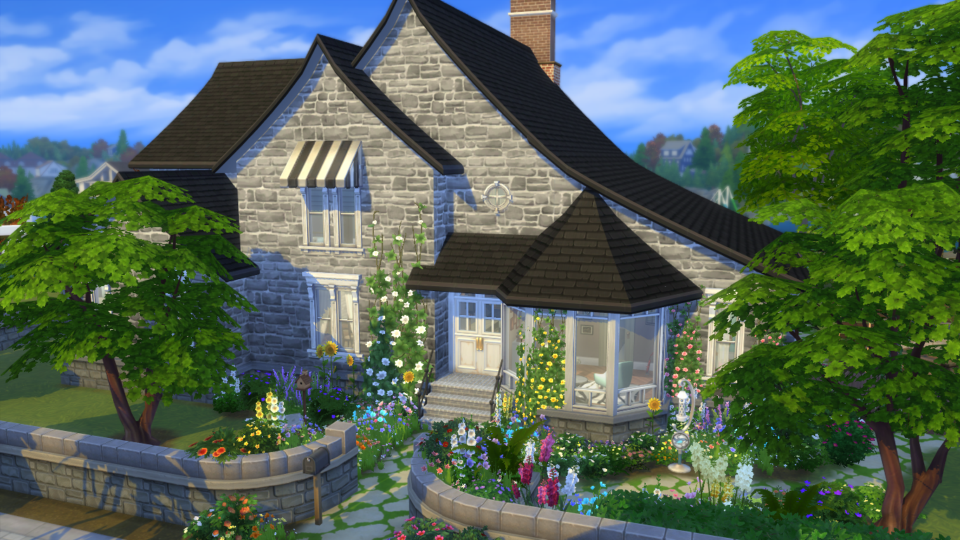 Mod The Sims The Stone House No Cc 6 Bedrooms 5 Bathrooms