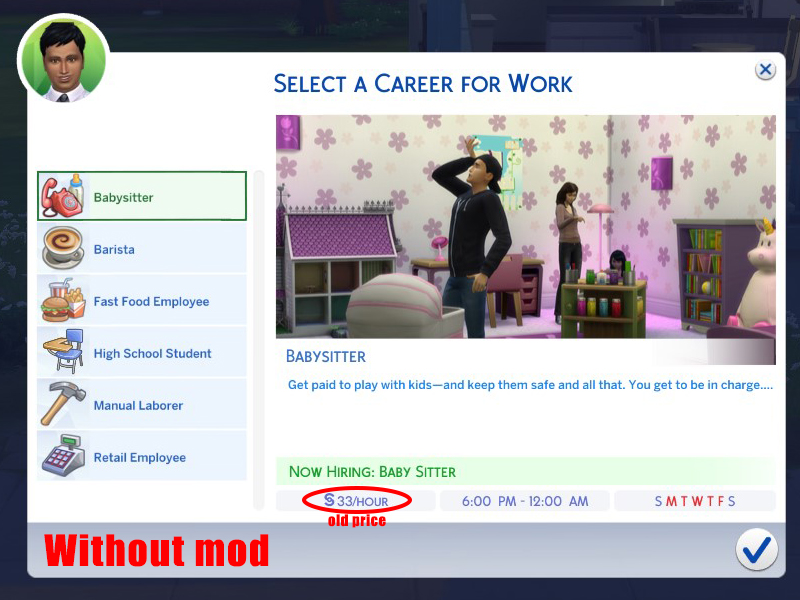 sims 4 custom careers update