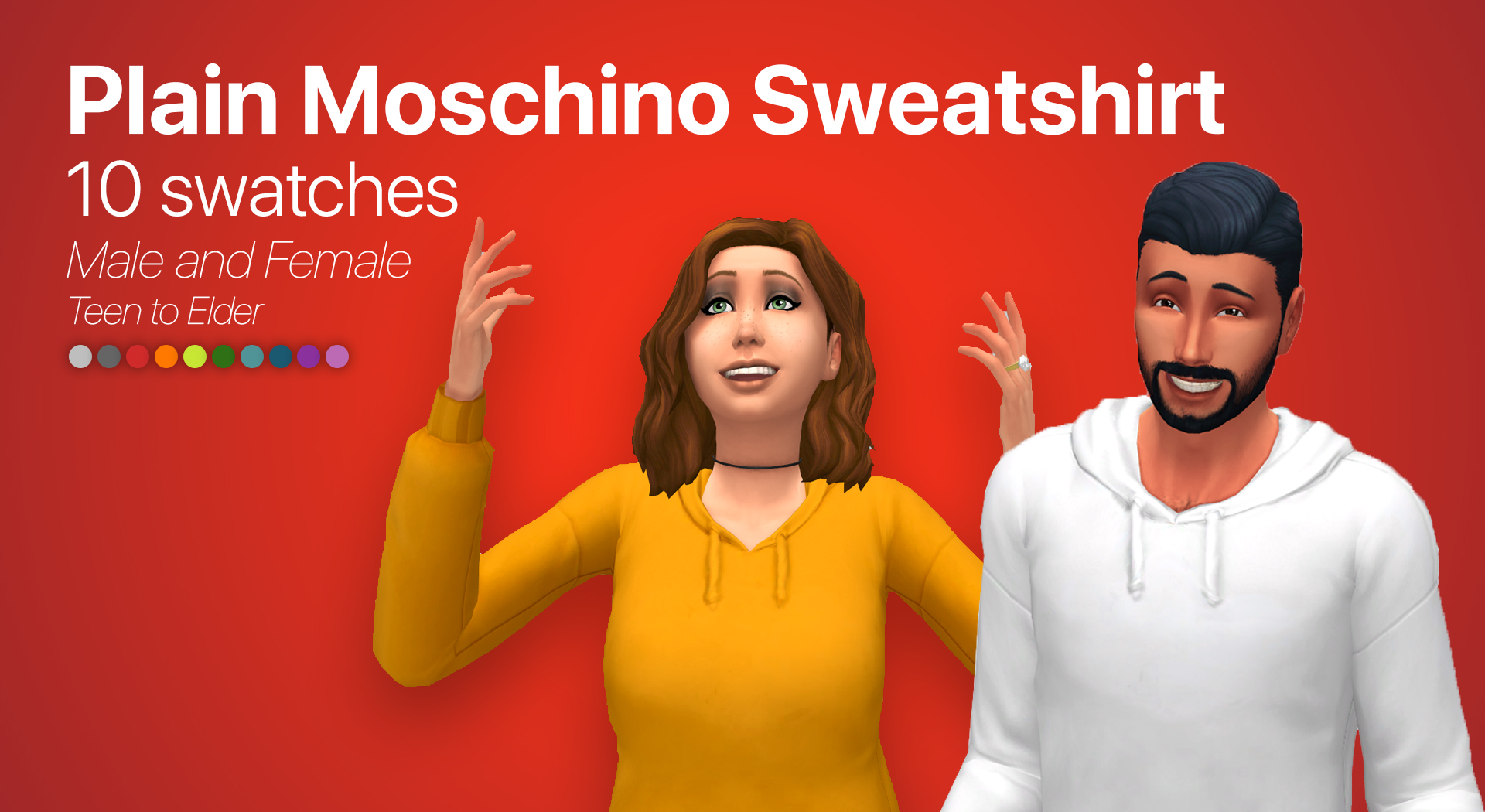 moschino sims clothes