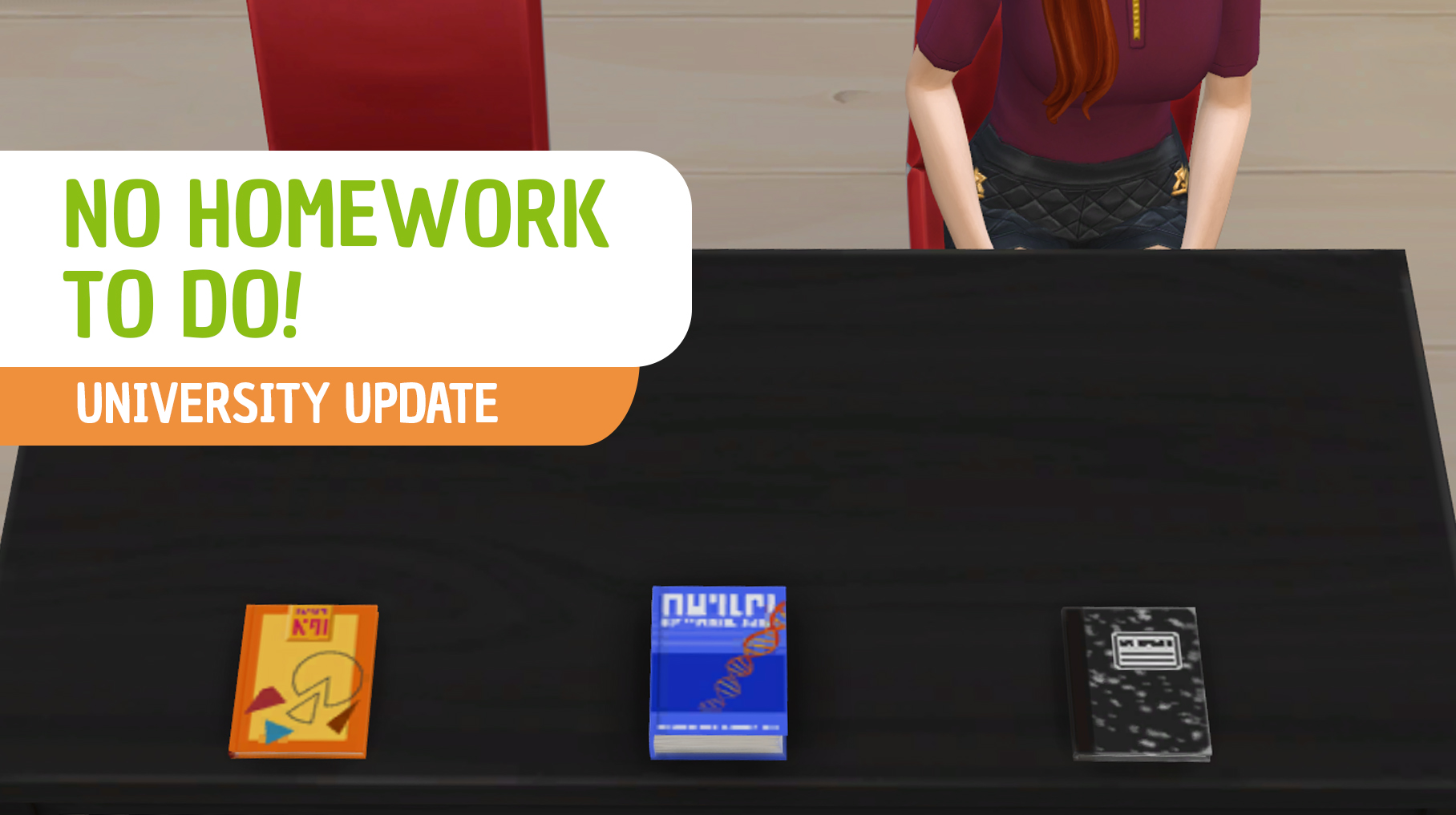 Mod The Sims - Cheat Teen HighSchool Performance and Homework fully done  for the day