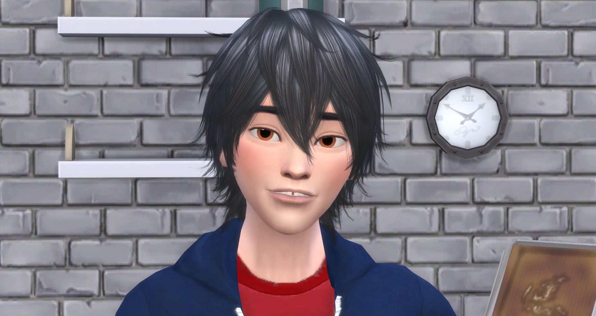 Mod The Sims - Hiro Hamada (Big Hero 6)