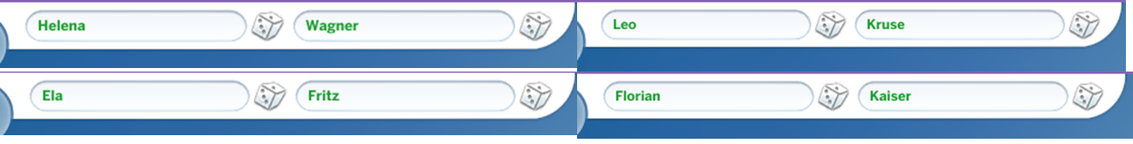 Mod The Sims More German Names