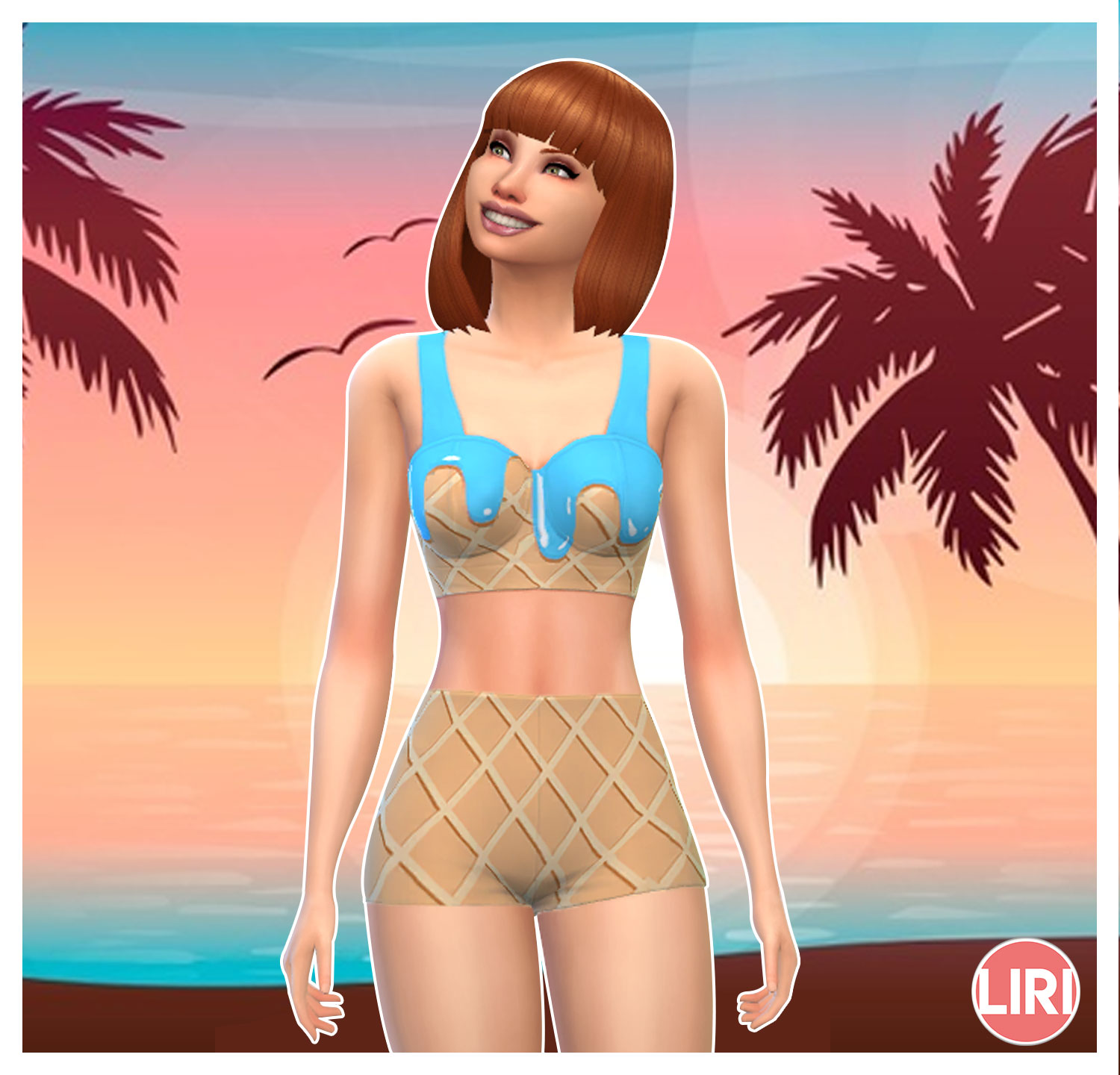 Mod The Sims - Ice Cream Bikini