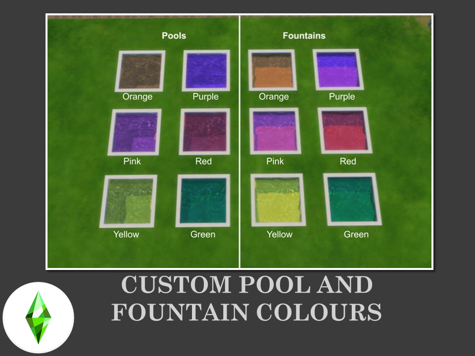 Pool Water Color Palette