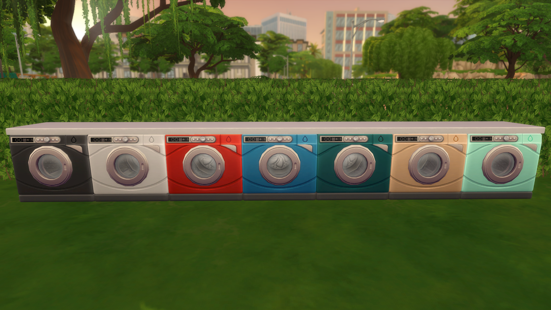 Mod The Sims - Under Counter Washing Machine & Dryer