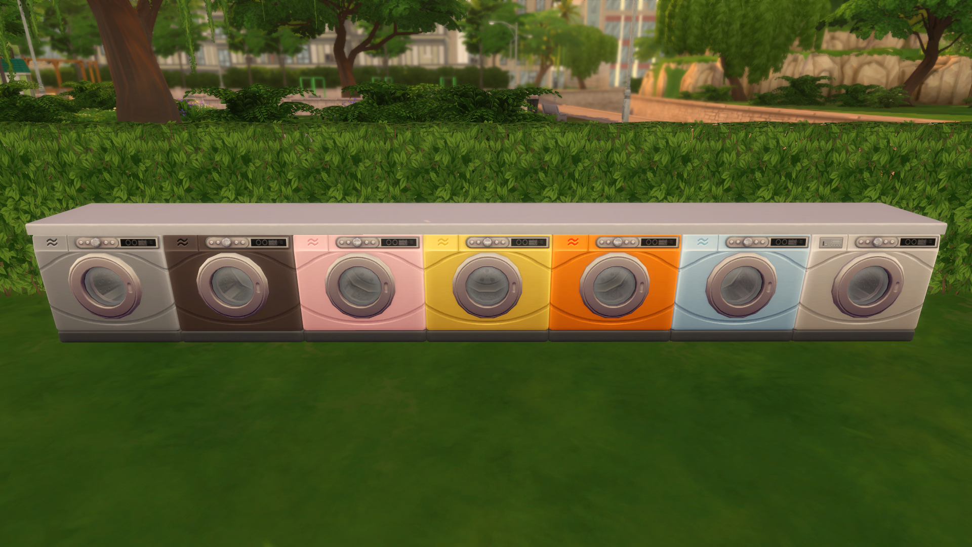 Mod The Sims - Under Counter Washing Machine & Dryer