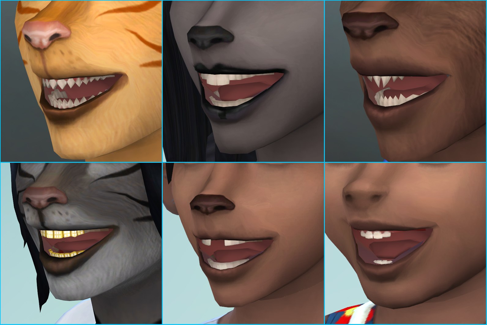 Mod The Sims Snouts For Sims