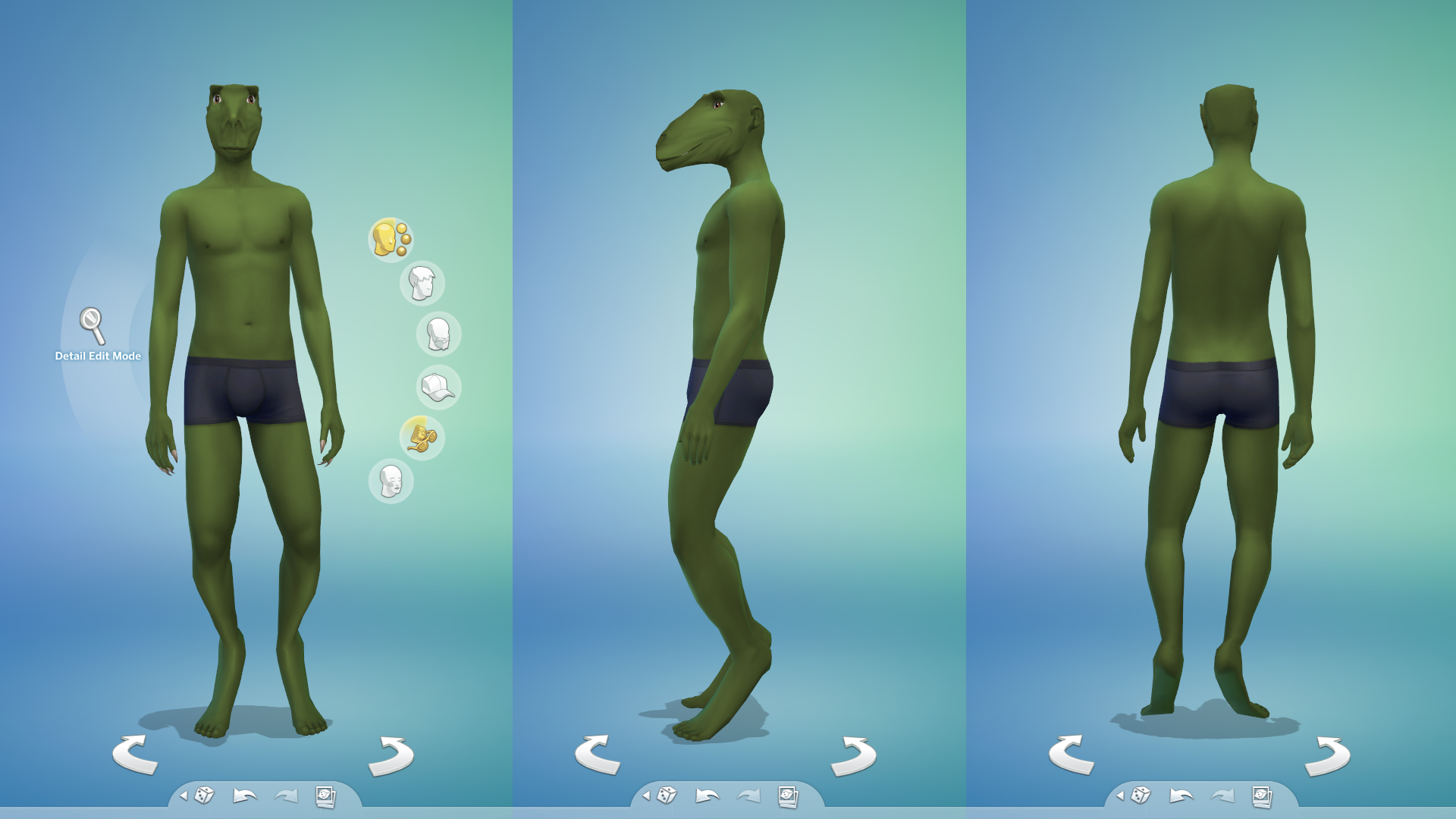 Mod The Sims - Reptilian Body, Head, and Teeth