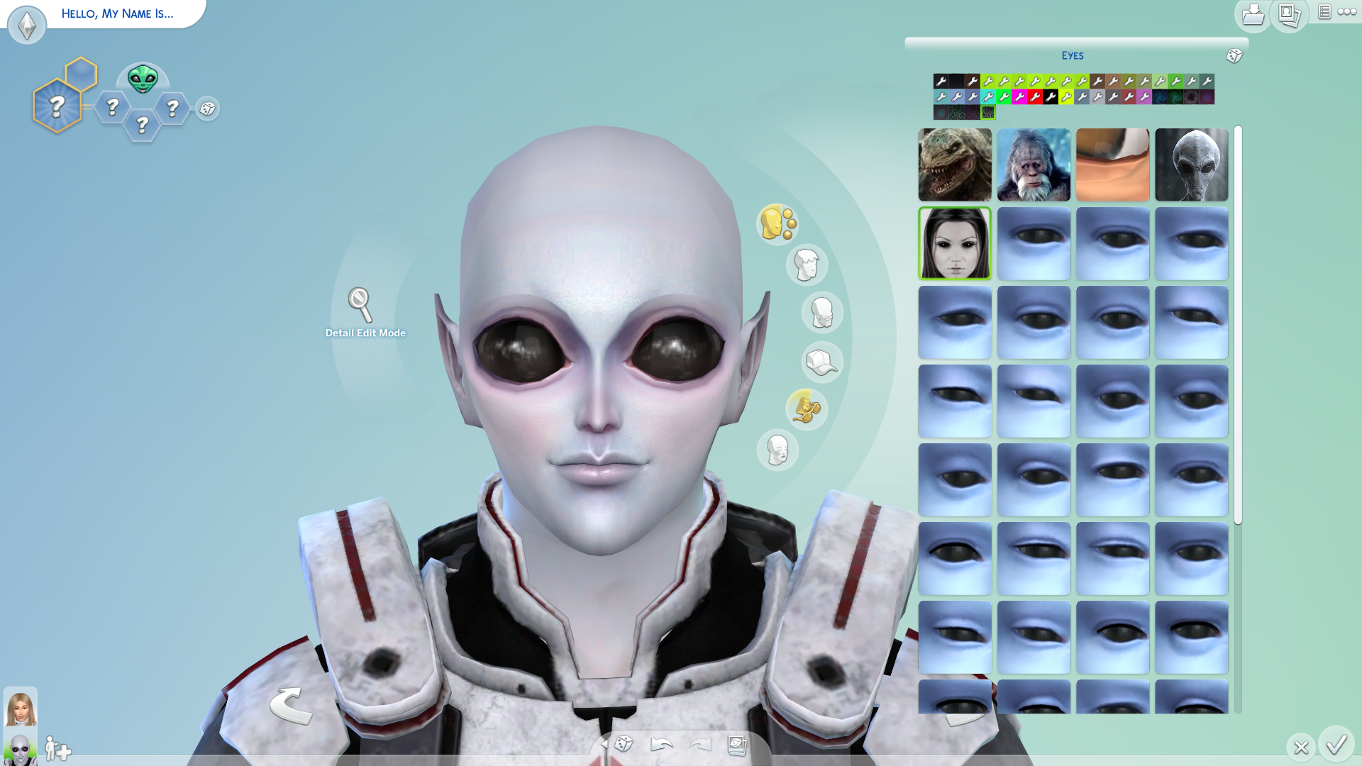 Mod The Sims Alien Anime Style Eye Preset