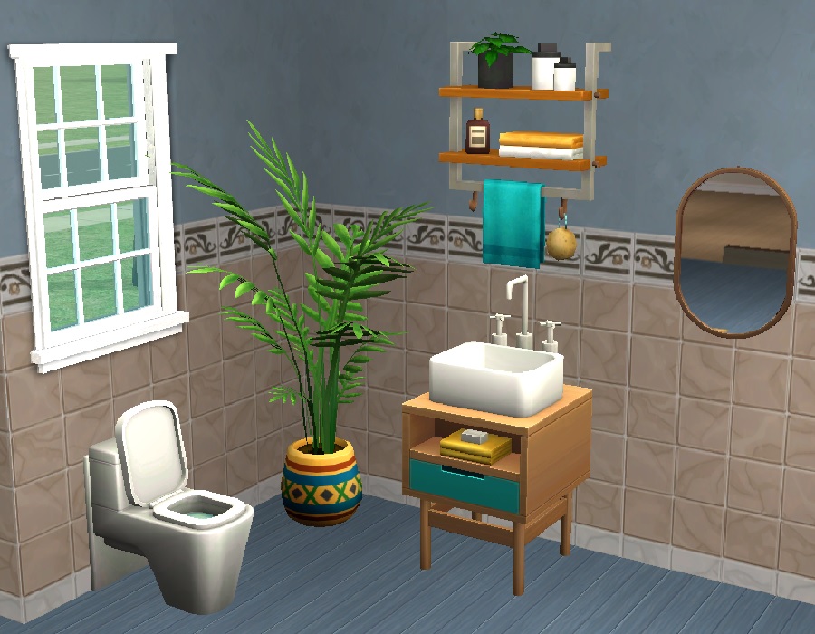 Mod The Sims - TS4_TS2 Tiny Living Water Closet