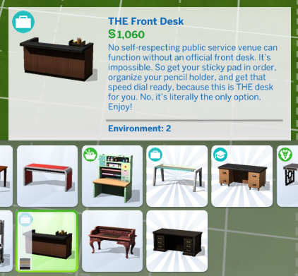 Mod The Sims - Front Desk Staff Mod